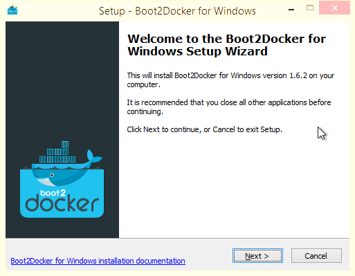 Setup - Boot2Docker for Windows