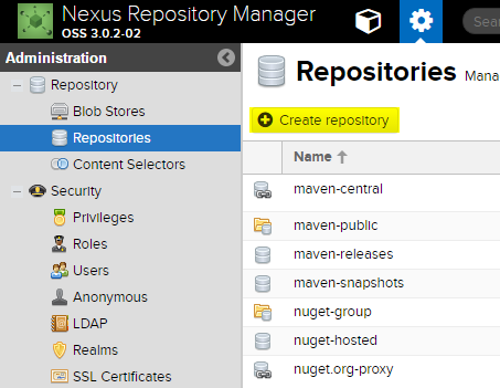 nexus repository download